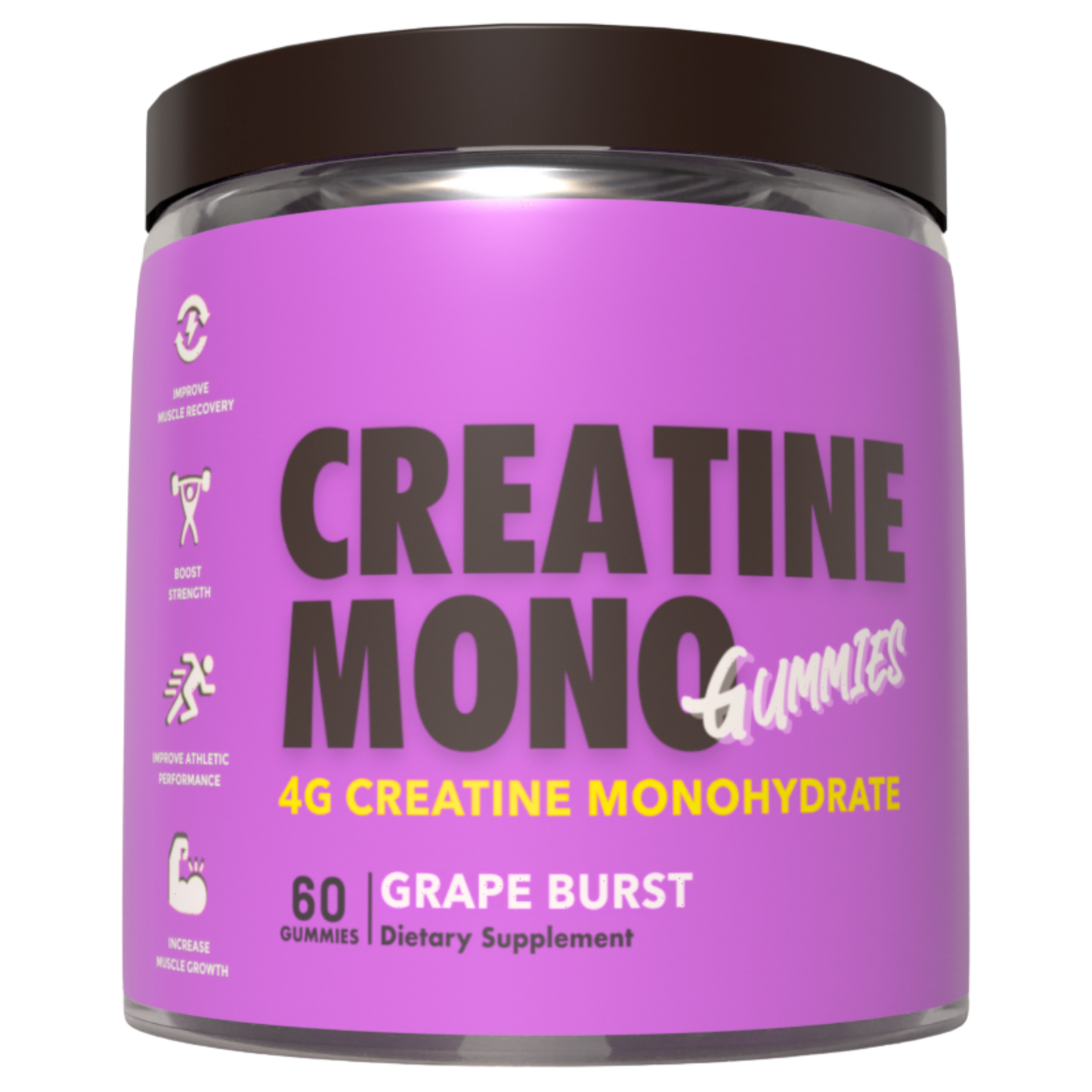 Creatine Mono Gummies 4g Grape Burst image 0