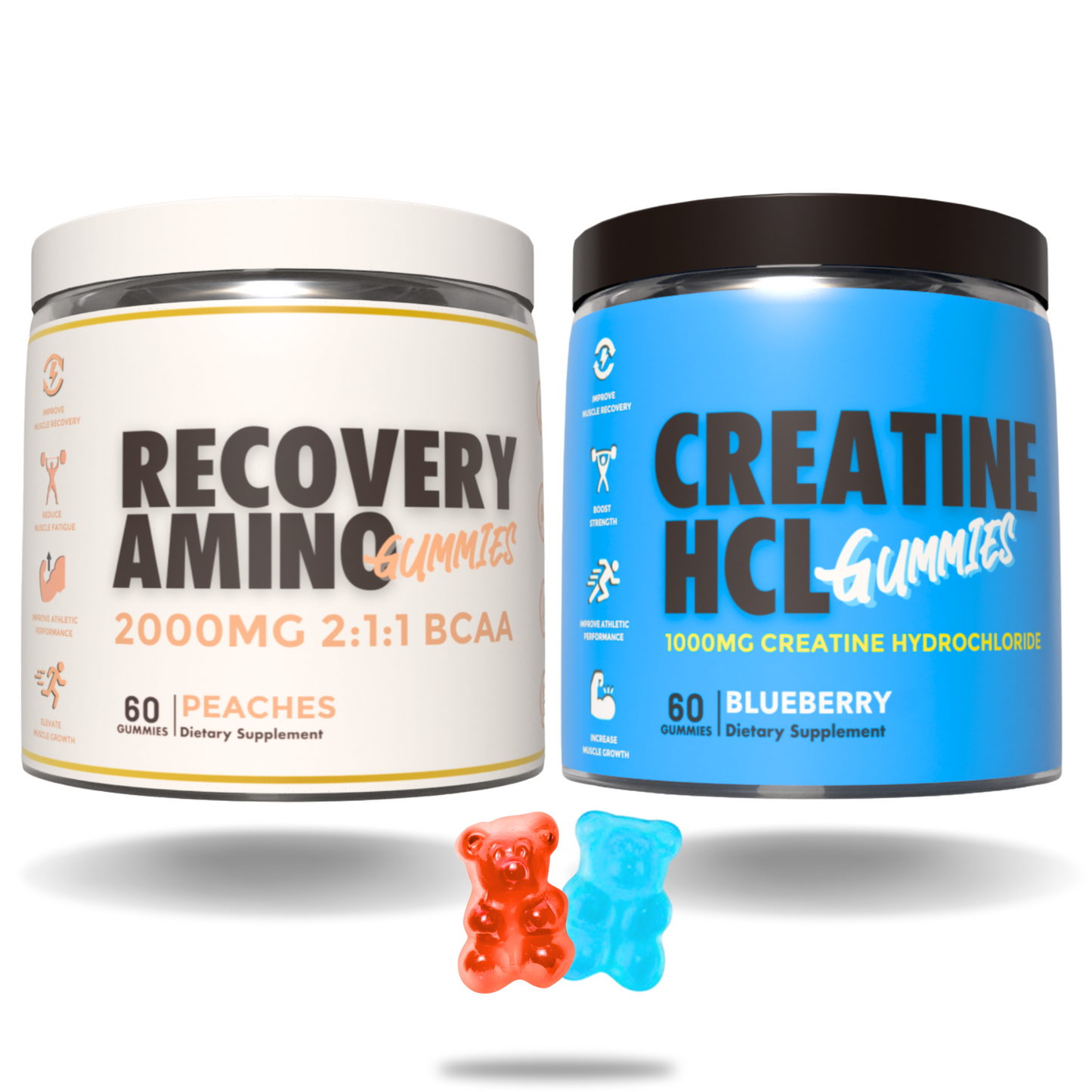 Creatine HCL + BCAA Recovery Gummies image 0