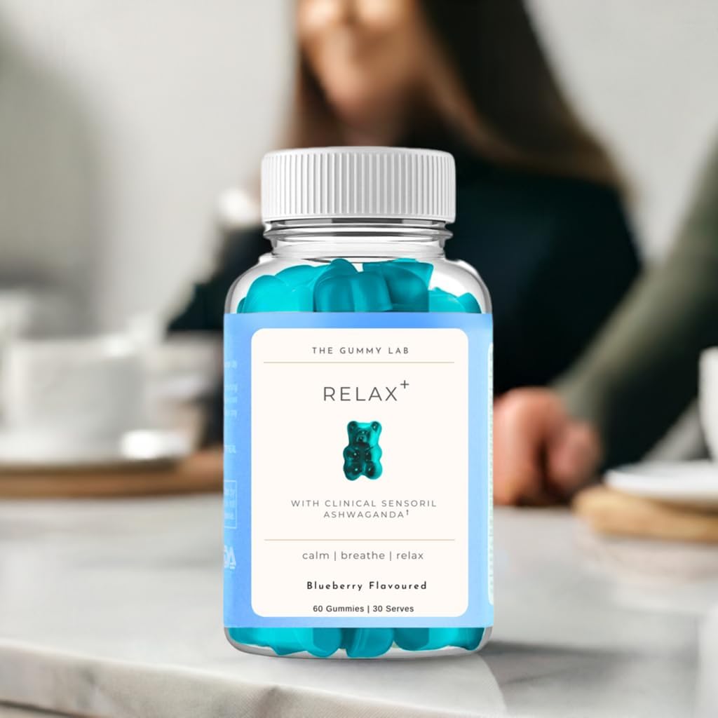 Relax+ Sleep Gummies with Clinical Sensoril Ashwaganda