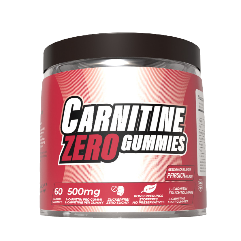 L-Carnitine Gummies 1000mg German Engineered Peach Flavour image 0