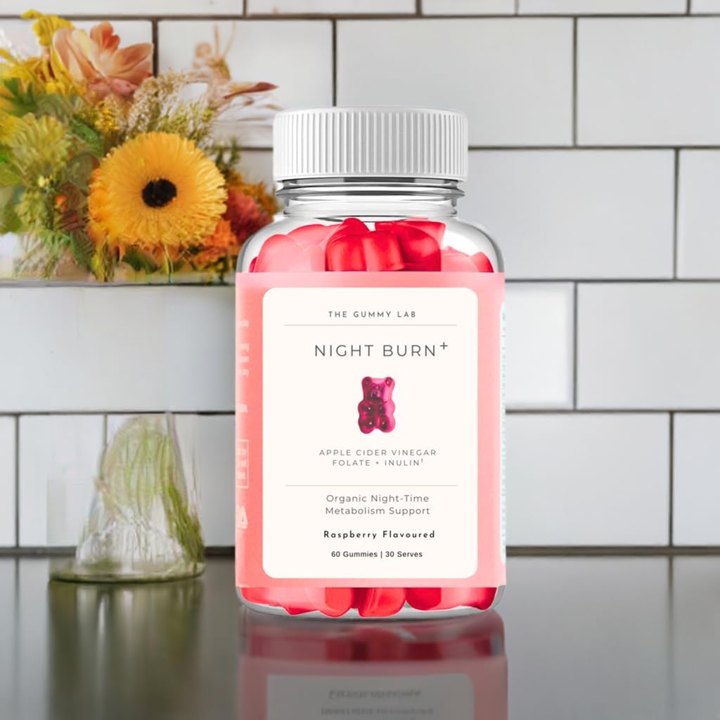 Night Burn Gummies with KSM-66 - Organic Night Time Weight Management