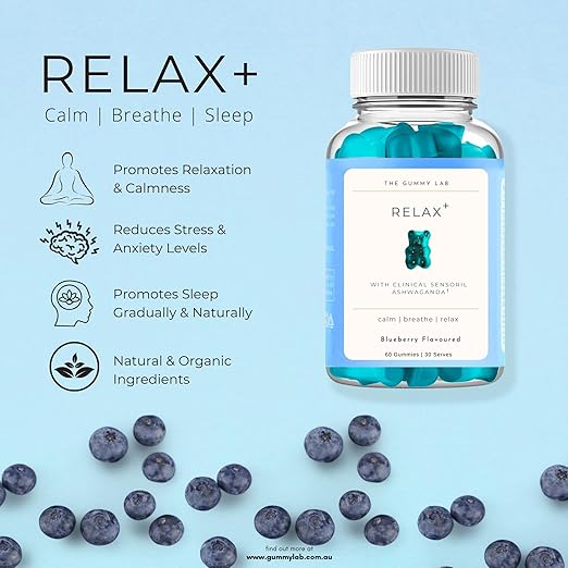 Relax Gummies with Clinical Sensoril Ashwaganda image 1