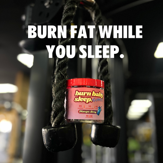 Burn Baby Sleep – Night Burn Gummies with L-Carnitine & Ashwagandha