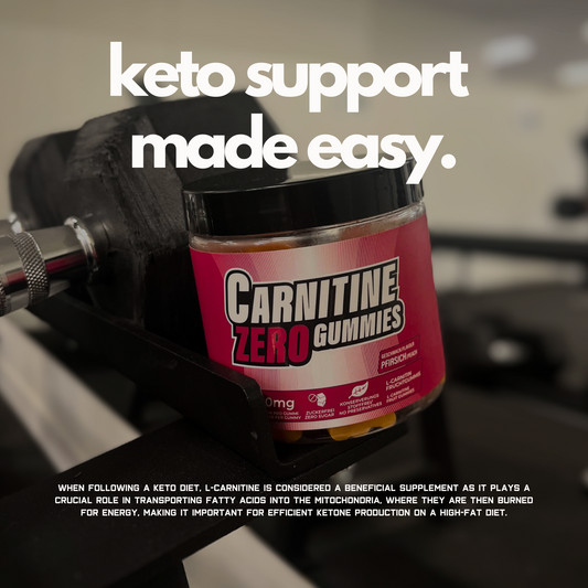 L-Carnitine Gummies 1000mg German Engineered - Peach Flavour