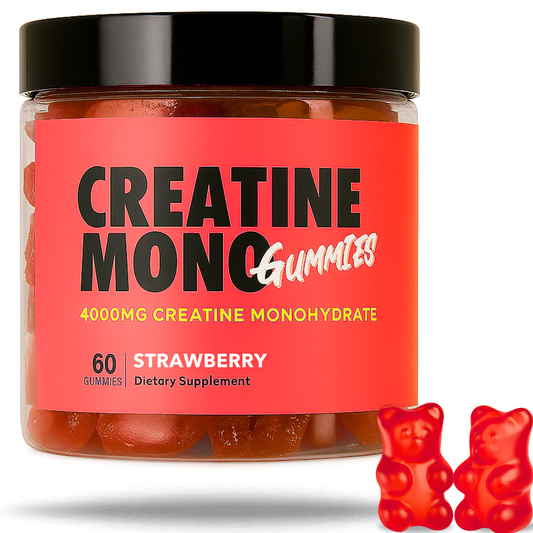 Creatine Monohydrate Gummies 4g per serve - Strawberry