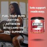 L-Carnitine Gummies 1000mg German Engineered - Peach Flavour