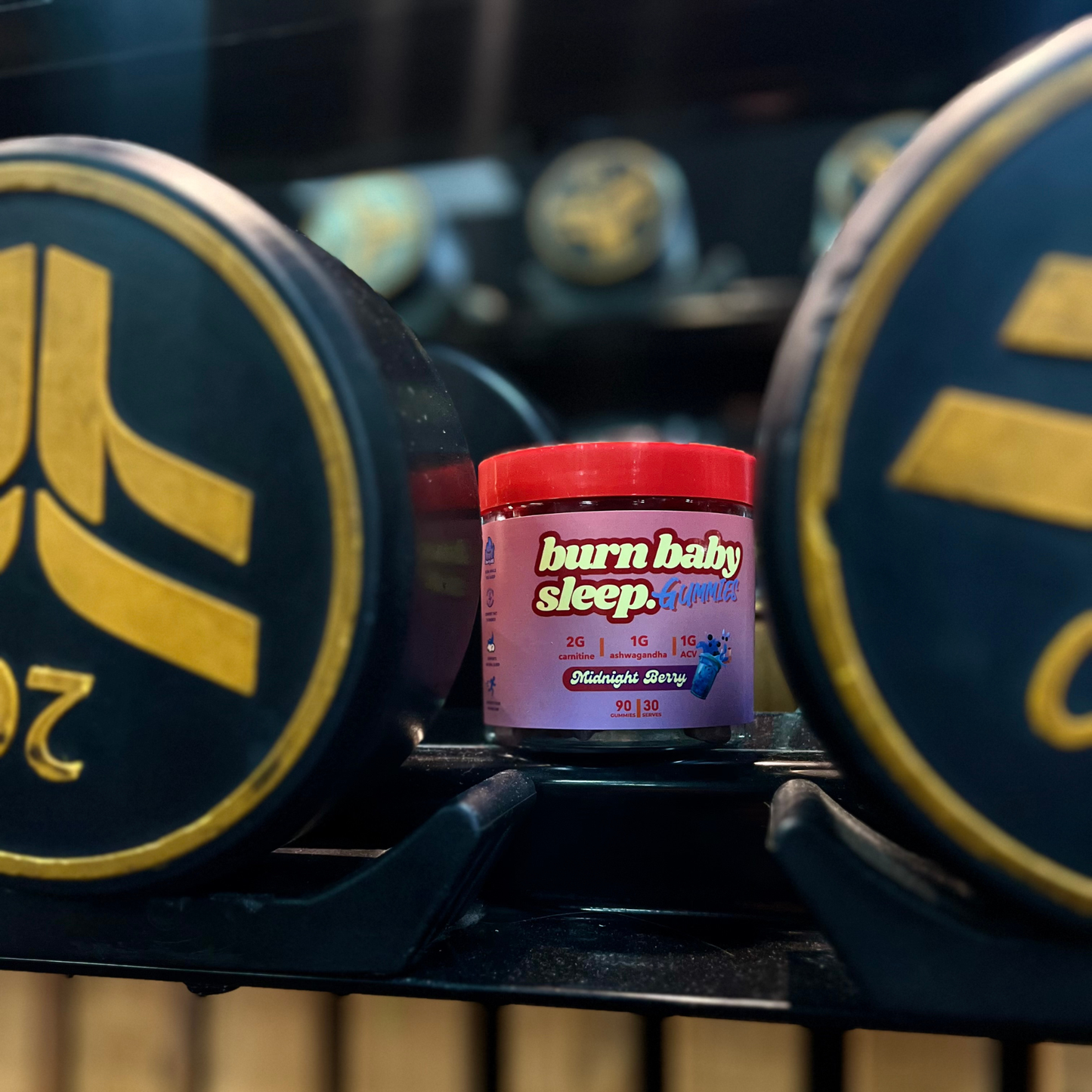 Burn Baby Sleep – Night Burn Gummies with L-Carnitine & Ashwagandha