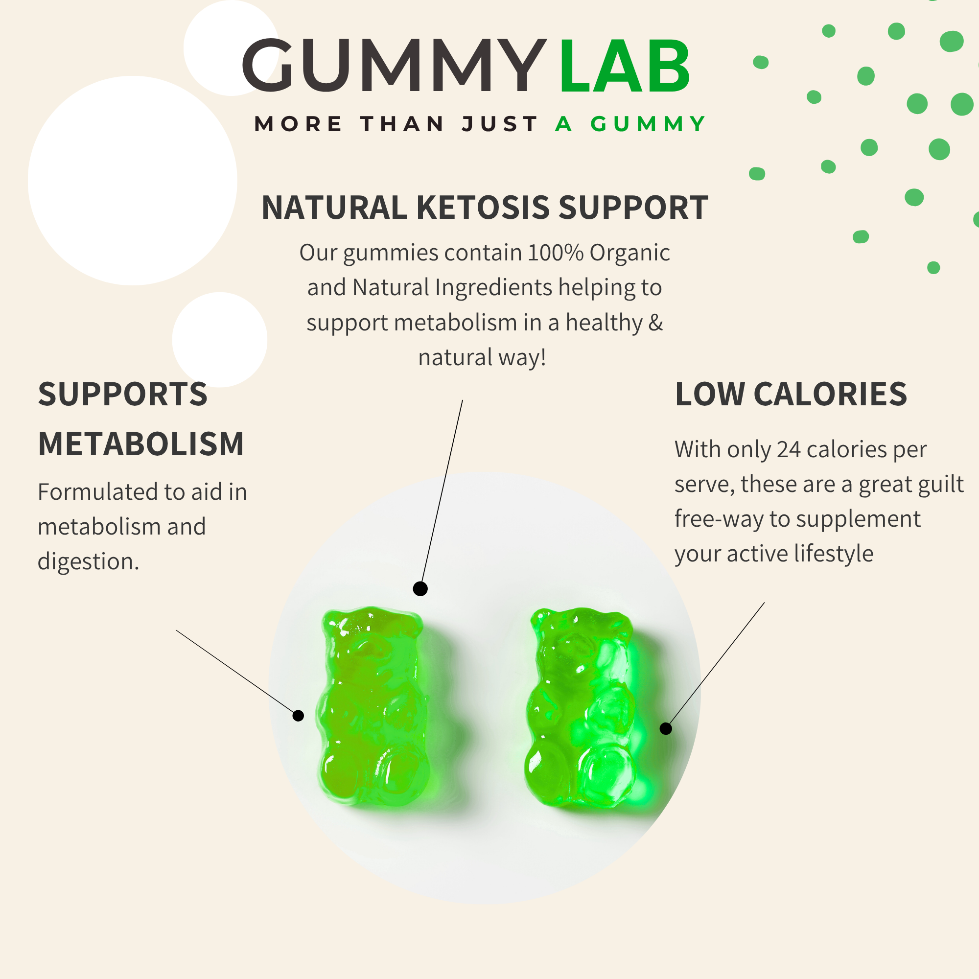 Day Burn Keto Gummies Twin Pack - Apple & Raspberry Flavour