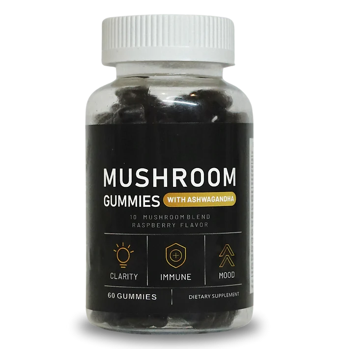 10 in 1 Mushroom Blend Gummies with Reishi, Lion's Mane & Chaga