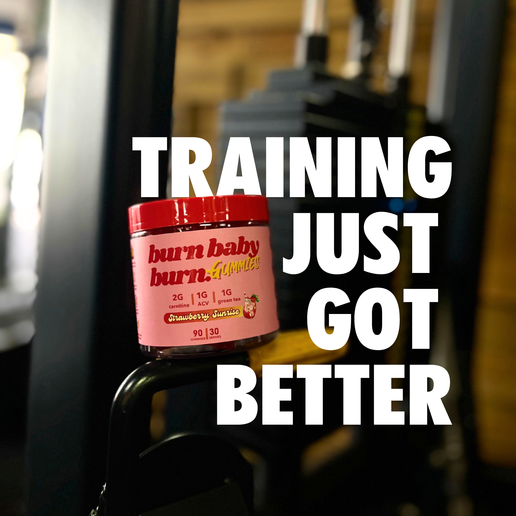 Burn Baby Burn – Preworkout Thermo Fat Burner Gummies with L-Carnitine