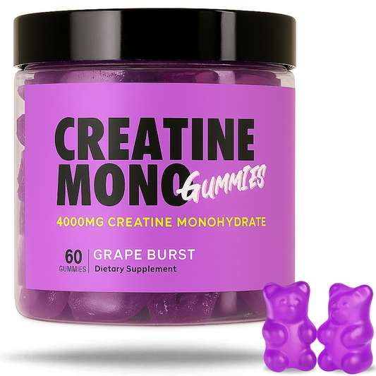 Creatine Monohydrate Gummies 4g GRAPE BURST