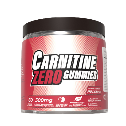 L-Carnitine Gummies 1000mg German Engineered Peach Flavour image 0