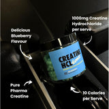 Creatine Hydrochloride (HCL) Gummies - Blueberry Flavour