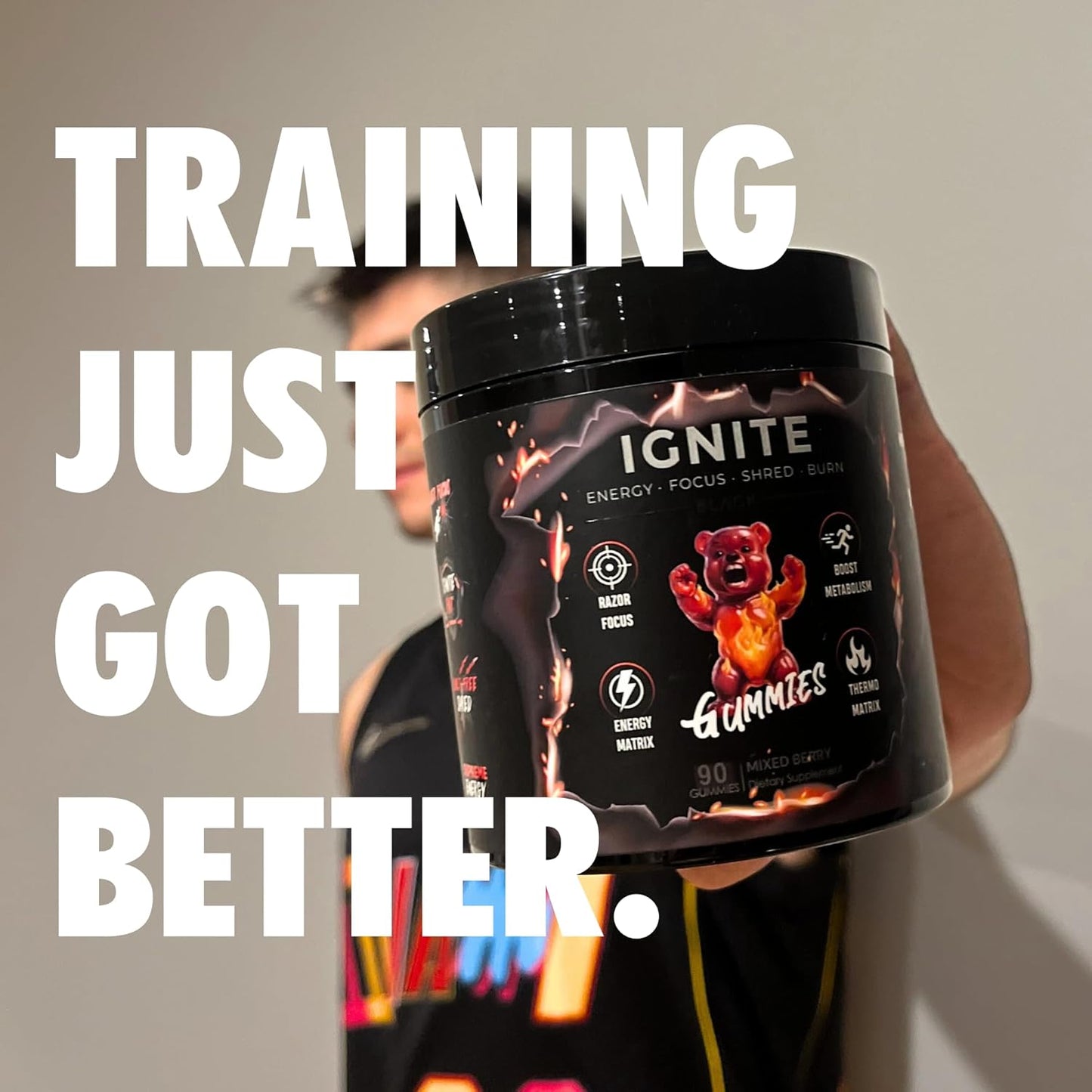 l carnitine ignite The Gummy Lab Ignite + Carnitine Gummies Fat Burner Energy