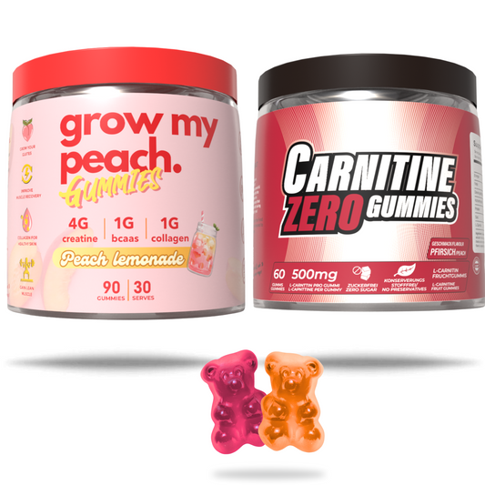 Booty Builder Gummies + Carnitine Fat Burner Gummies