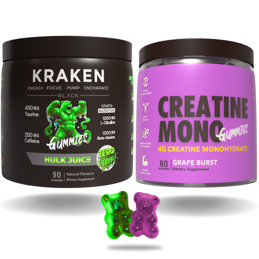 Kraken Stim Preworkout + Creatine Mono Gummies image 0