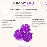 Sleep Gummies with Magnesium Glycinate – 1000mg Wildberry Flavor 30 Servings
