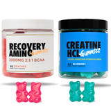 BCAA Amino Gummies & Creatine HCL Gummies Twin Pack
