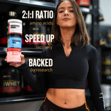 BCAA Gummies - 2:1:1 Branched Chain Amino Acids Peach Flavour