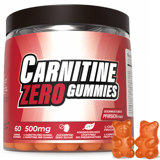 L-Carnitine Gummies 1000mg German Engineered - Peach Flavour