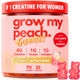 Grow My Peach Gummies - Booty Builder with Creatine, BCAAs & Collagen