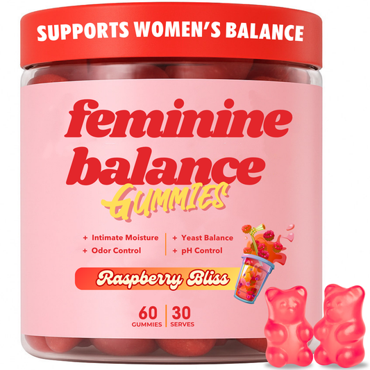 Feminine Balance Probiotic Gummies for Women by The Gummy Lab