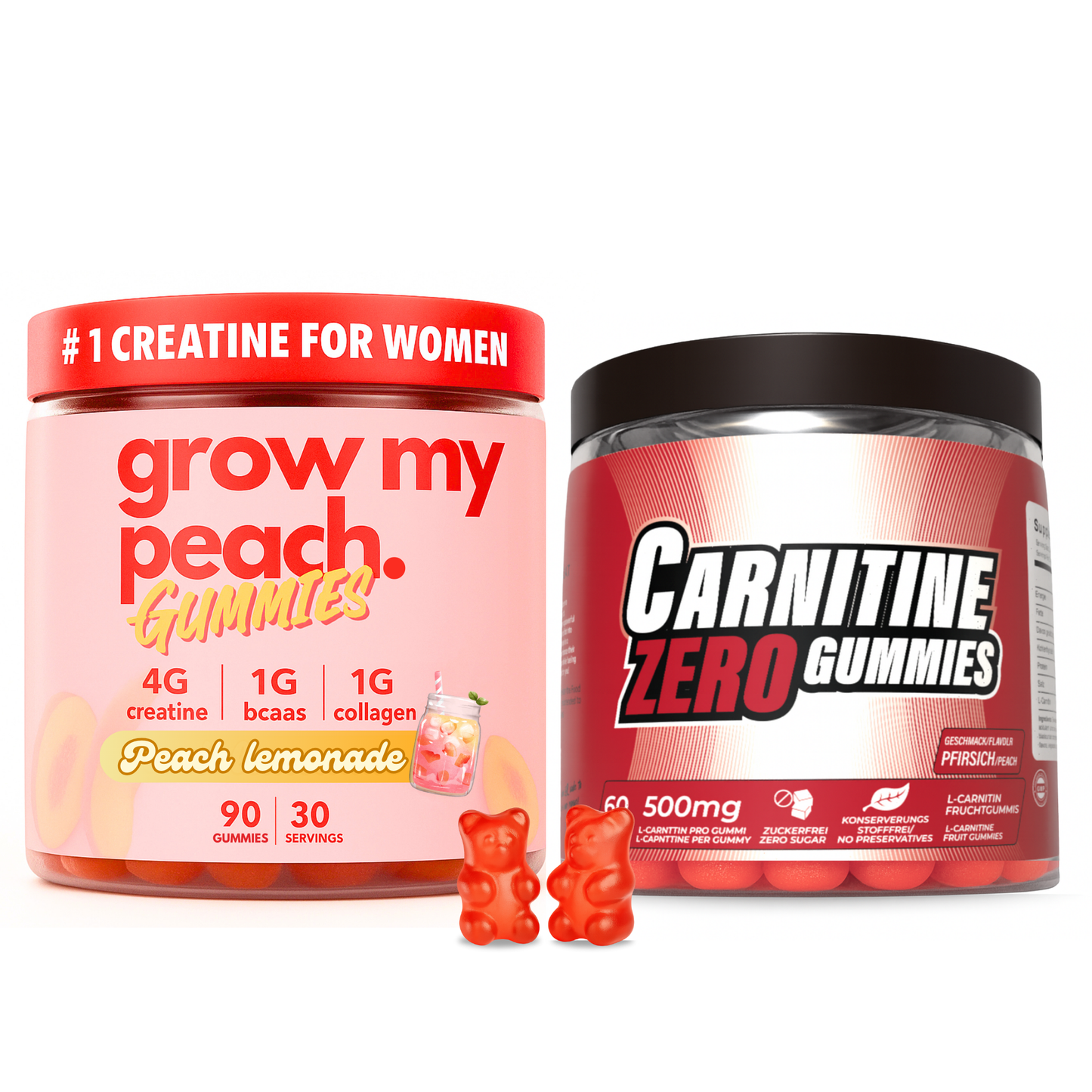 The Gummy Lab Booty Builder + Carnitine Gummies Burn & Shape The Gummy Lab Booty Builder + Carnitine Gummies Burn & Shape
