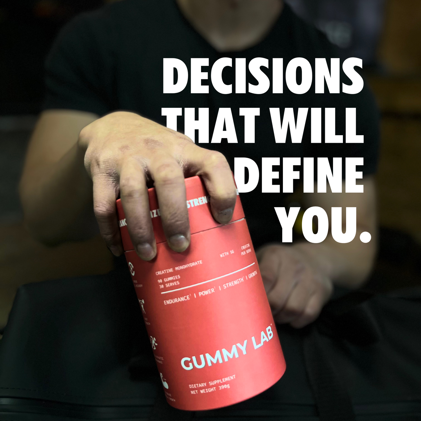 Creatine 5G Gummies Individually Wrapped Twin Pack