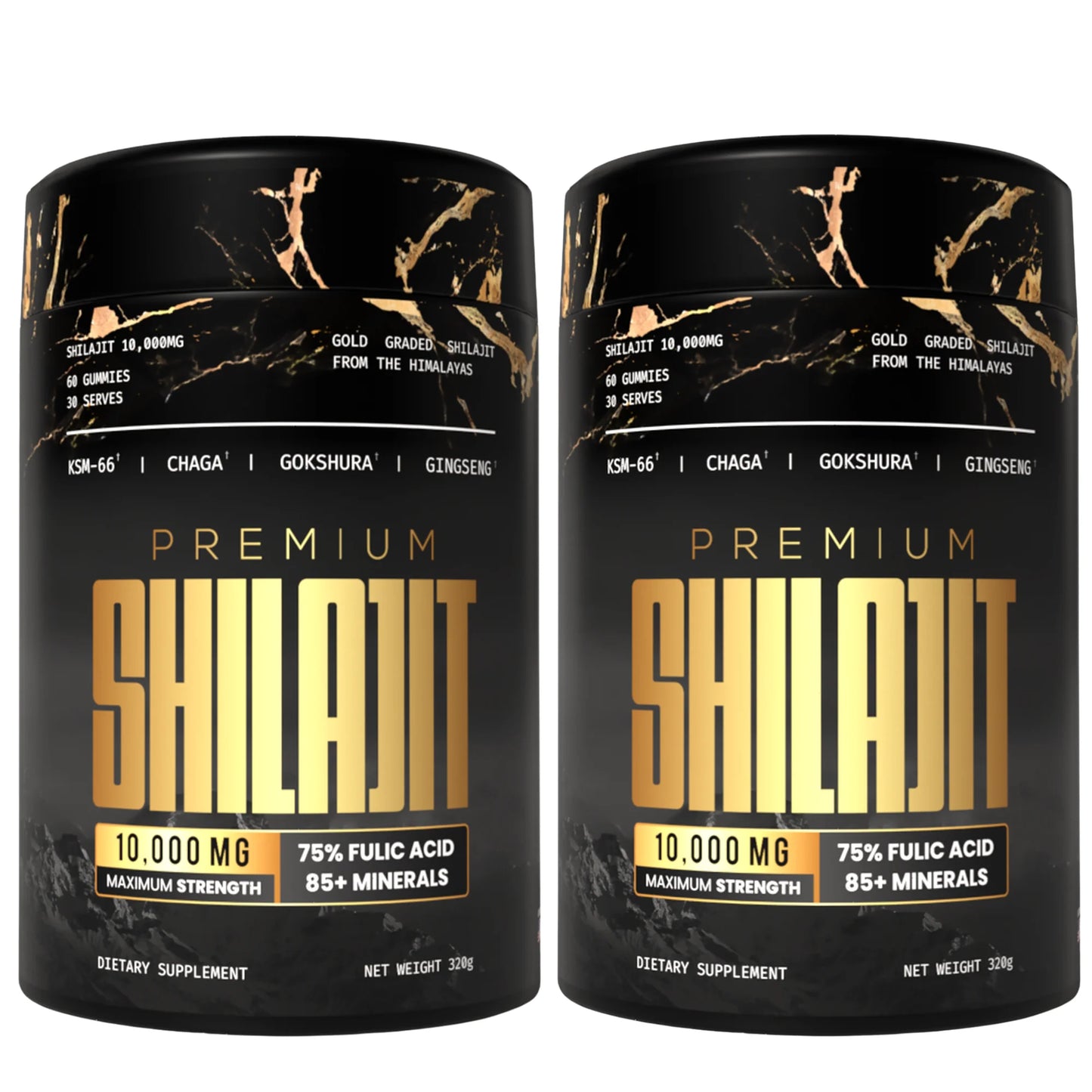 Shilajit Gold Gummies with Ashwagandha, Gokshura & more